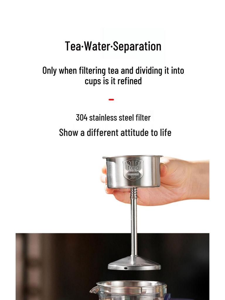 Elektrická skleněná konvice na černý čaj s parním ohřevem - Automatická konvice s rozprašovačem pro zdravé vaření pro domácnost a kancelář