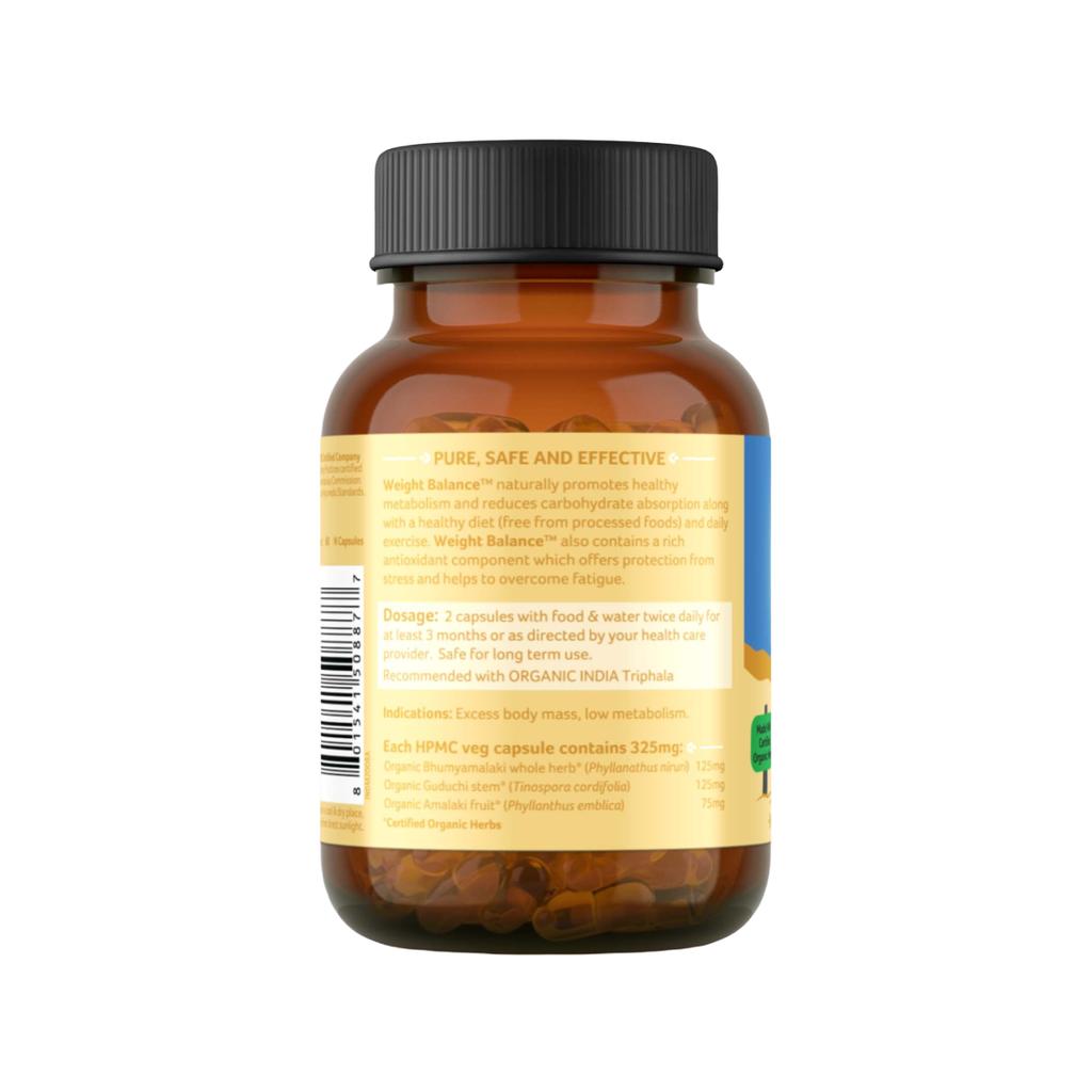 Waite Dengesi (60 kapak, 325 mg), Ağırlık Dengesi, Organik Hindistan