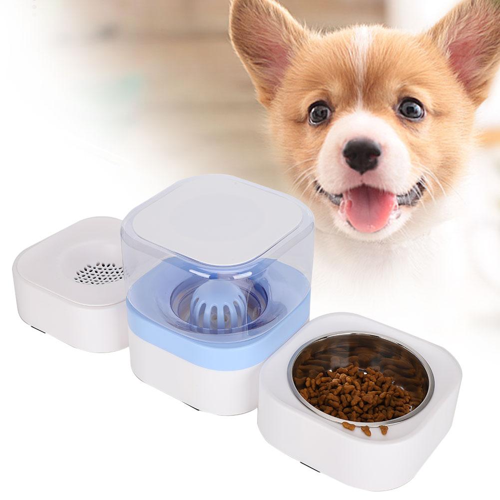 Automatischer Futterautomat für Haustiere mit Wasserspender, abnehmbar, waschbar, langlebig, Maschine