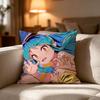 Urusei Y-Yatsura ANIMATION FILM Pillow Case Cushion Cover Soft Washable Pillow Case Multi-Scene For Couch Bed Travel Office Use