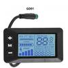 GD01 5-Pin LCD-Display für E-Bike mit Geschwindigkeitsanzeige und Kilometerzähler
