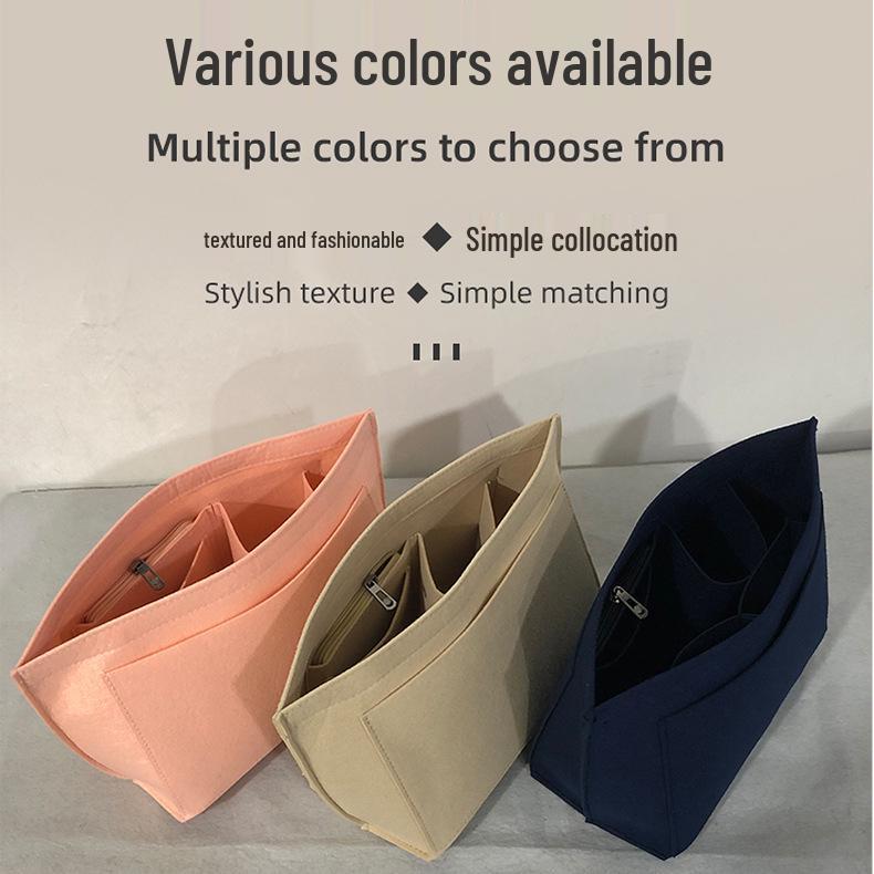 Velkokapacitní zakázková plstěná taška na make-up a toaletní potřeby