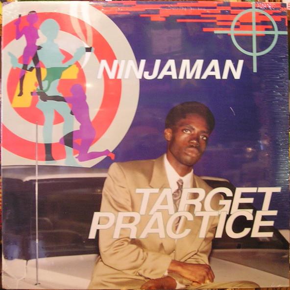 

LP Record NINJAMAN - Target Practice VP1187 VP Records 1991 US Reggae, Ska & Dub Used