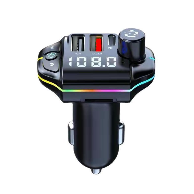 A8-A18 Bluetooth-FM-Transmitter fürs Auto und Dual-USB-PD-Ladegerät 3,1 A