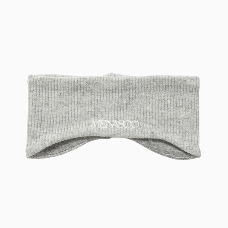 

MENASOO Мужская двусторонняя шерстяная повязка на голову_Белый меланж White Melange_F