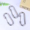 1/3/5 Stück Metall Oval Schlüsselanhänger Karabinerhaken Schnapphaken Federöffnende Schnallen Für DIY Hundekettenverbinder Anhänger Taschenschlüsselanhänger