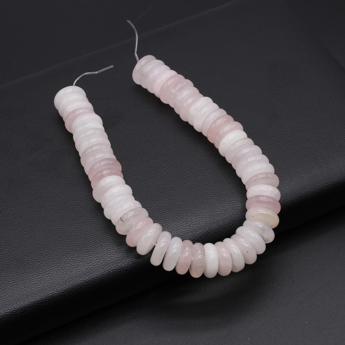 

Изолирующие бусины из натурального камня содалит/унакит в форме счеты для изготовления ювелирных изделий DIY ожерелье браслет серьги аксессуар Rose Quartz/3x12mm