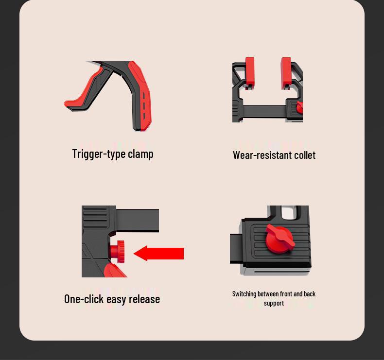 Right Angle Quick-Fix Woodworking Clamp Collection