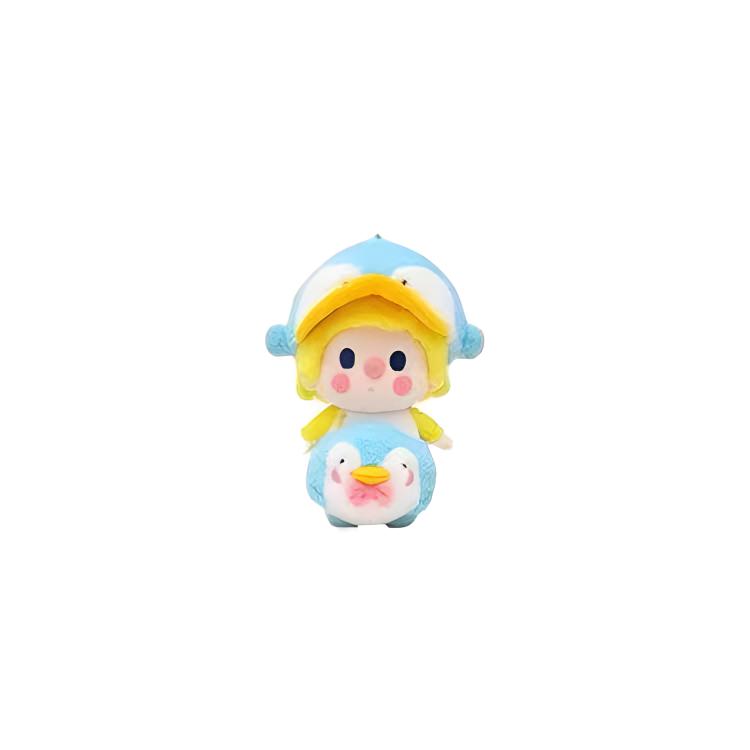 New POP MART Small Sweet Bean Animal Baby Collection, Plush Doll Mystery Boxes Single Mystery Box/Full Box 8 Pcs 6941448639893