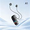 1 Stück Bluetooth-Kopfhörer Clip-On-Kopfhörer Farbdisplay Kabellose Headsets Hifi-Stereo-Geräuschunterdrückung Ohrstöpsel für Live