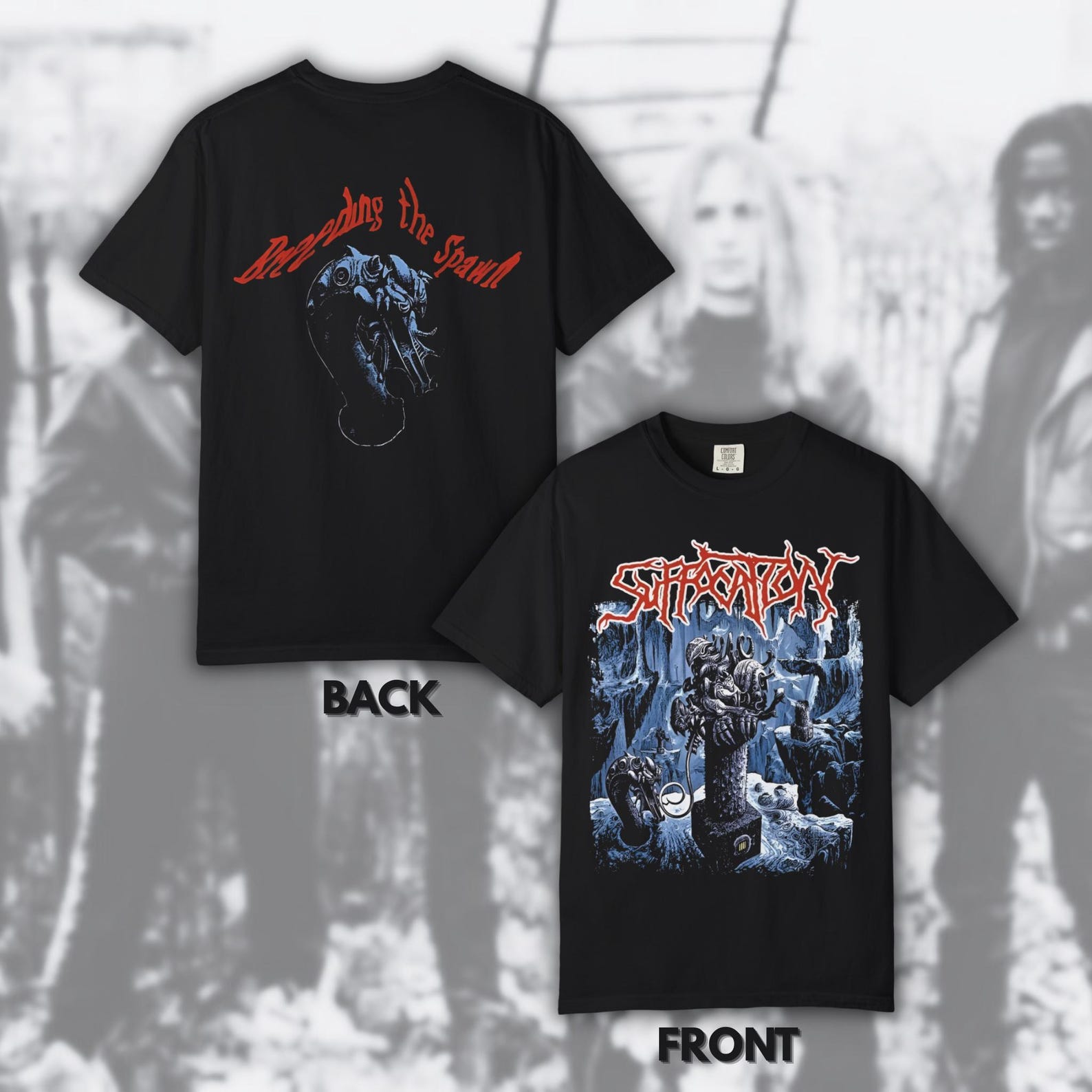 Suffocation - Breeding The Spawn 1 | Size- S, M, L, XL, 2-4 XL 3XL