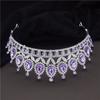 Baroque Wedding Crown Royal Queen Bridal Tiaras Hair Jewelry Pageant Party Birthday Head Accessories Girls Bride Headdress