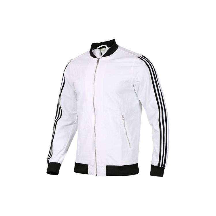 adidas neo M Wnd Brkr Bmbr Woven Athleisure Casual Sports Jacket White Men s CZ1720 XXL