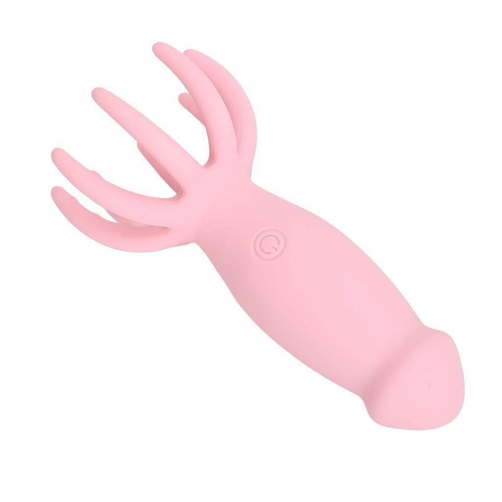 Electric Scalp Massager Reduce Stress Promote Circulation Rechargeable Head Massage Machine Pink