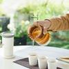 Mr. Nanshan Zen White Portable Glass Tea Set
