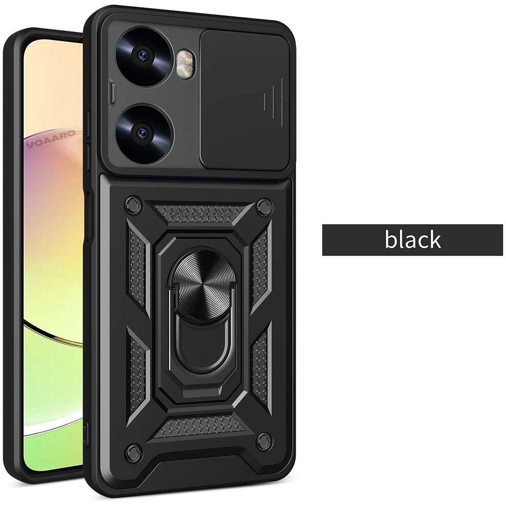 Slide Lens Armor Funda for Huawei Nova 12 SE Case for Huawei Nova 11 9 SE 12S 11i 12i 10 Pro 12 Lite Y72  Ring Stand Case