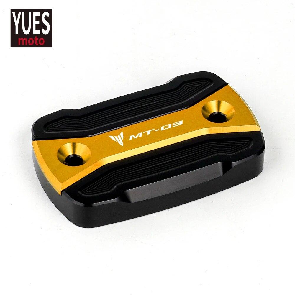 Motorcycle Accessories Front Rear Brake Fluid Reservoir Cap Cover For YAMAHA MT03 MT-03 Mt03 2015-   2018 2017 2016