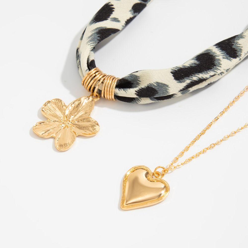 Sea Star Scarf Necklace Seashell Bohemian Style Necklace Trendy Beads Chain Choker Gold Jewelry