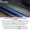 Esticker Protector de Manija para Umbral de Puerta de Coche Película Protectora de Pintura Precortada Para Tesla Model X 2016 2017 2018-2024 TPU PPF 8.5mil Decal