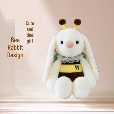 Adorable Honeybee Rabbit Plush Toy [When Love Arrives]