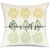Daisy Sunflower Pillow Case Spring and Summer Home Decoration Pillow Case Pillow Case Cushion Case
