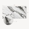 Self-Adhesive Vinyl Panel With Print 100x50 cm Marble Pattern with Veins