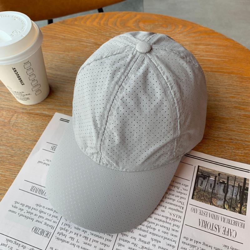 Hat Men's Summer Thin Quick-drying Mesh Breathable Outdoor Running Thin Cap Sun Protection Shade Baseball Cap Women