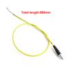 For Yamaha Kawasaki KTM Honda Suzuki Dirt Bike Universal Motorcycle Accelerator 980mm 1080mm Straight Connection Throttle Cable