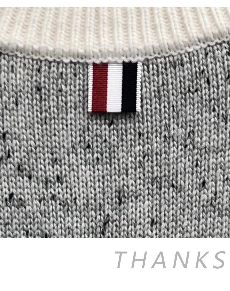 TIME BREATHE Women's Autumn Sesame Patchwork Sweater – Soft, Fluffy French Knit with Round Neck