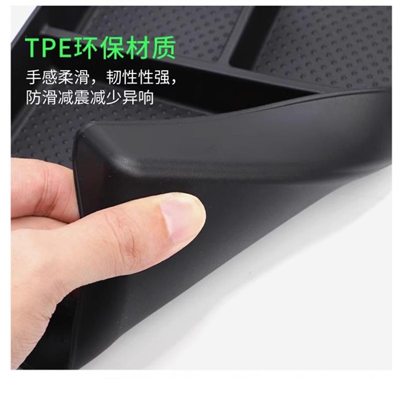 Car Storage Box for BMW X2 U10 iX2 20i X1 U11 ~2026 Silicone Cup Holder Armrest Central Console Organizer Tray Accessories