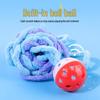 Colorful Plush Yarn Cat Toy Ball Set