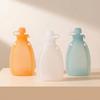 Food Grade Silicone Squeeze Feeder 120ml Large Capacity Leakproof Food Storage Bag  Travel