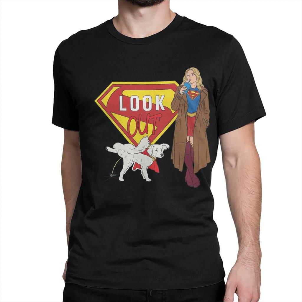 Supergirls T Shirt Unisex Unisexs 100 Cotton Novelty Tshirts O Neck Tee Shirt Short Sleeve Tops Adult