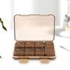 Mini Weekly Portable Pill Box Medicine Organizer Compact Pocket-Size Medicine Storage Case Travel Medication Holder Daily