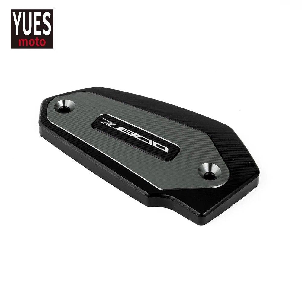 Motorrad Zubehör CNC Vorne und Hinten Bremsflüssigkeit Zylinder Master Reservoir Abdeckung Kappe Für KAWASAKI Z800 2013 2014 2015 2016