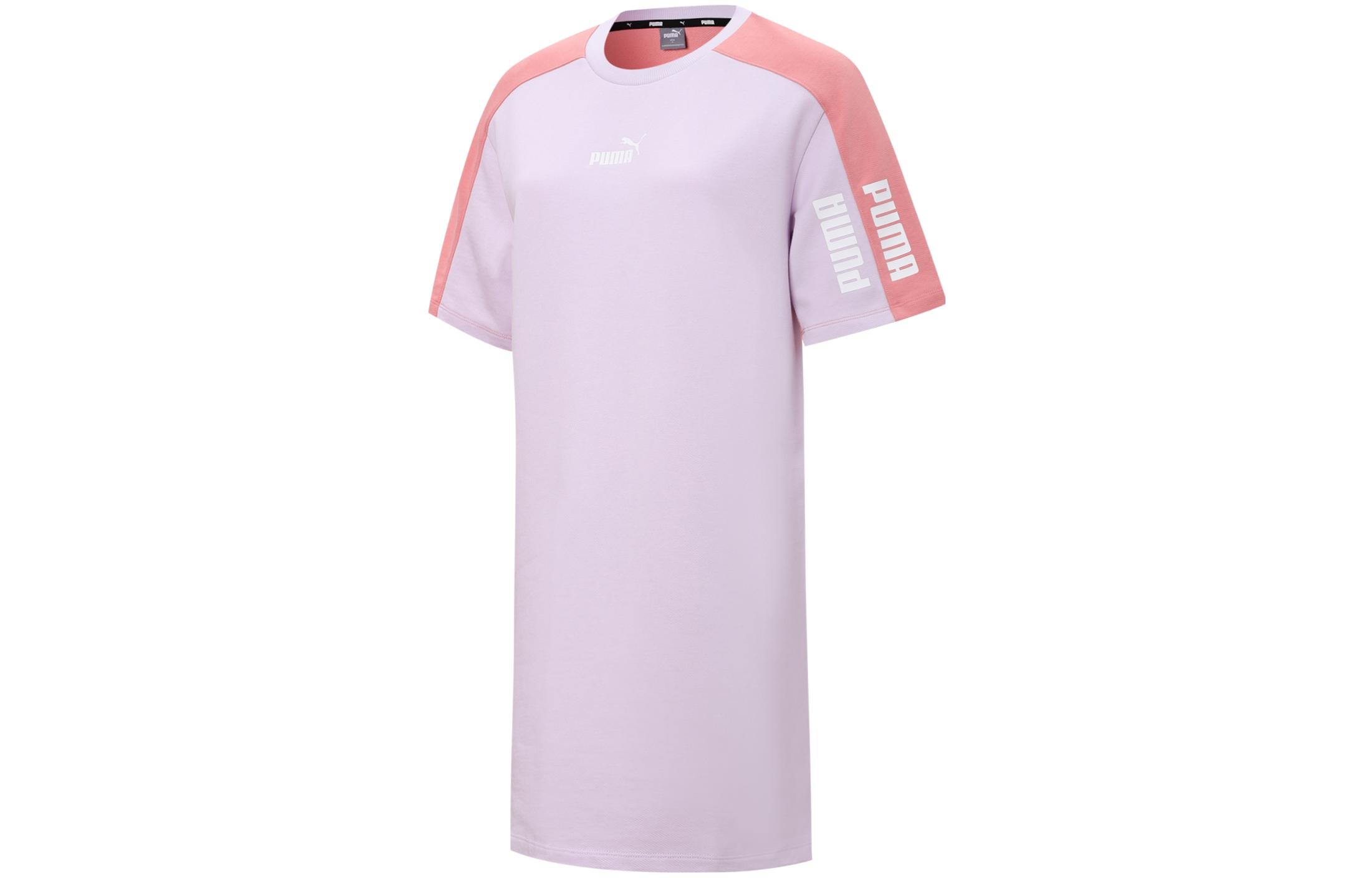 PUMA POWER Short Sleeved Dress Women s Purple 670968-17 S