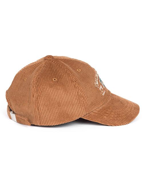 Waildeubeuligseu Corduroy Angler Cap (Mustard)