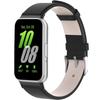 Leather Strap for Samsung Galaxy Fit 3, Black