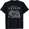 Tricou cu Hartă Provincia Skyrim Joc Video