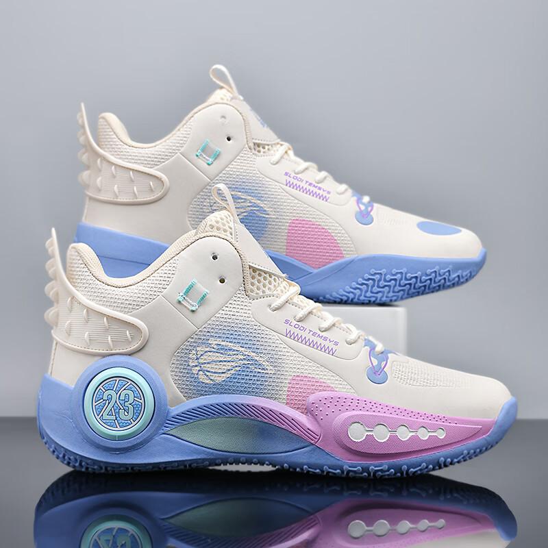 

Teen sports shoes men s 12-year-old children s actual basketball running shoes 13 shock absorption 15-year-old junior high school students women s sho 45