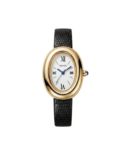 [Paul Vice] Paul Vice Eclat Oval Watch - Gold & Silver Gold