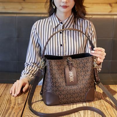 High-quality Women's Bucket Crossbody Bag Vegan Leather Bag for Women Luxurious Shoulder Bag