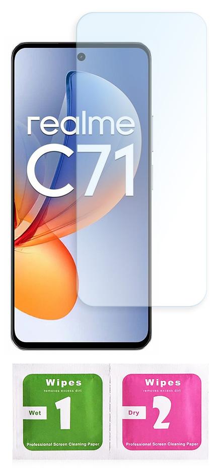 Etui Do Realme C71 4G Pokrowiec Bluemoon Obudowa Portfel Na Magnes + Szkło 9H