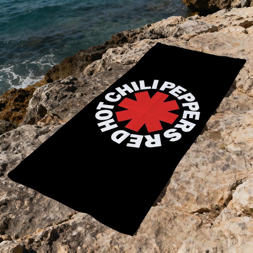 Red Hot Singer C-Chili Towel Beach Quick Dry Soft P-Peppers Pool Towels Gift for Travel Gym Shower Camping Sports