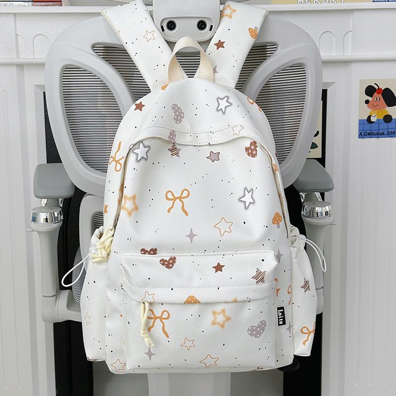 Schoolbag High-value Schoolbag Large Capacity Korean Version of Junior High School Students Female College Students Backpack Ins Wind High School