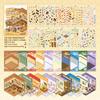 24 Sheets Per Pack Dream Town Story Series Scenic Stickers Book Handbook Decoration Backing Collage