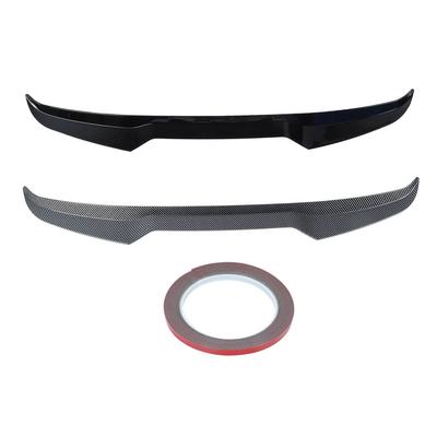 Rear Trunk Roof Spoiler Wing Improve Aerodynamic Tail Trunk Roof Lip Wing Kit for 8V Hatchback 2014