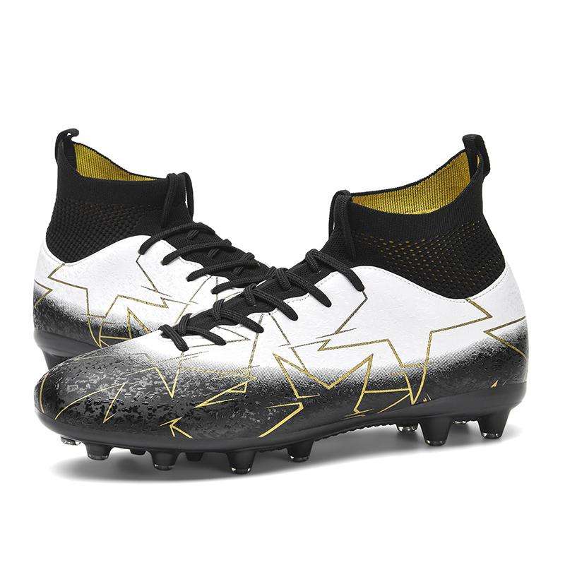 

Fashion Men/Women s Football Boots Socks Professional Training Football Boots Young Children Football Shoes 35