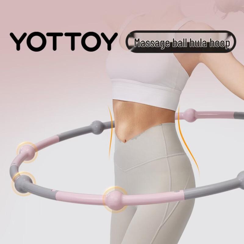 

Съемный утяжеленный массажный хула-хуп Yottoy