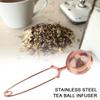 Portable Stainless Steel Tea Infuser Strainer Reusable Ball Shape Teapot Filter